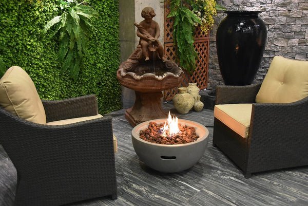 Table Brasero Nantucket au Gaz Elementi